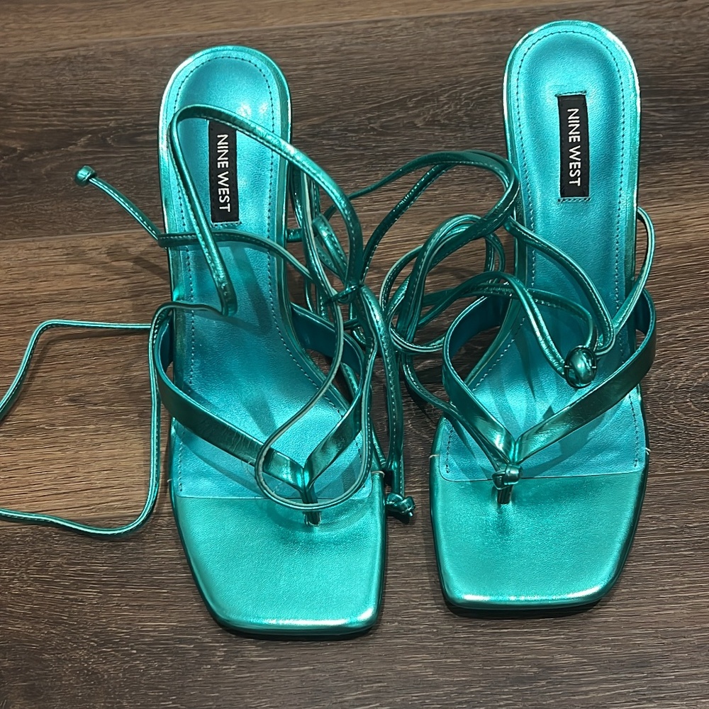 Nine West Ankle wrap heels